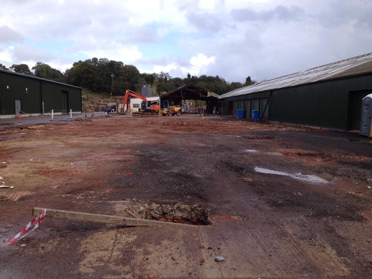 New Warehouse Progress On Schedule